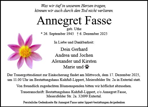 Annegret Fasse