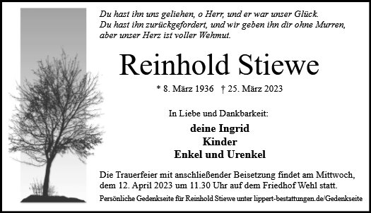 Reinhold Stiewe