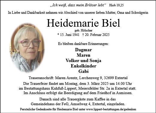 Heidemarie Biel