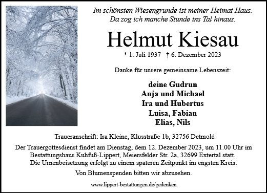 Helmut Kiesau