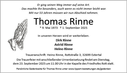 Thomas Rinne
