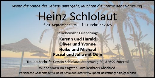 Heinz Schlolaut