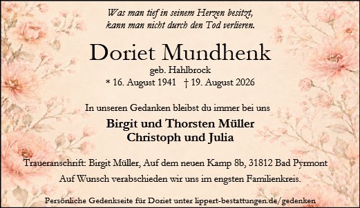 Doriet Mundhenk