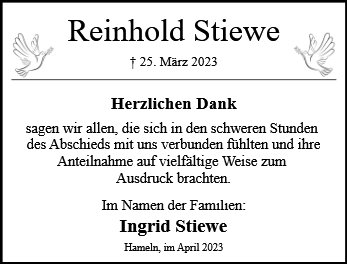 Reinhold Stiewe