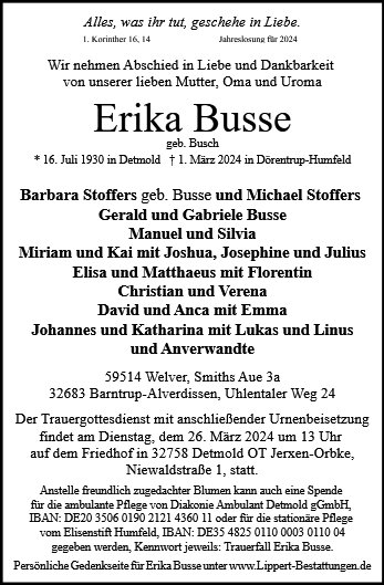 Erika Busse