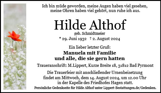 Hilde Althof