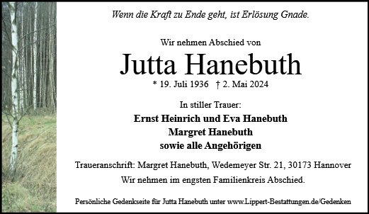 Jutta Hanebuth