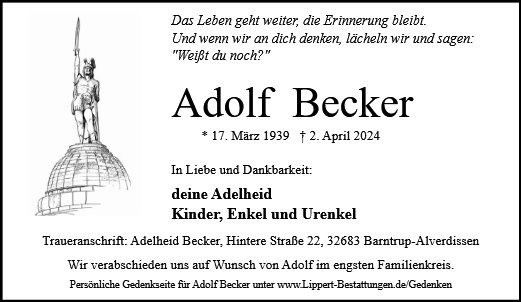 Adolf Herbert Becker