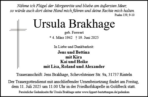 Ursula Brakhage