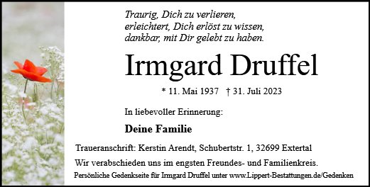 Irmgard Druffel