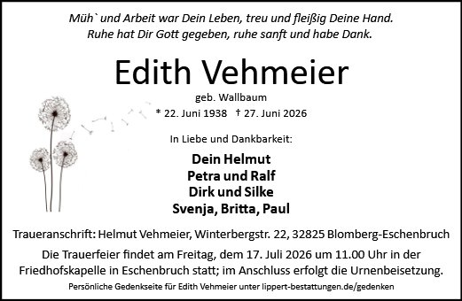 Edith Vehmeier
