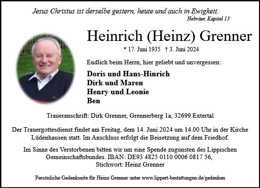 Heinrich Grenner