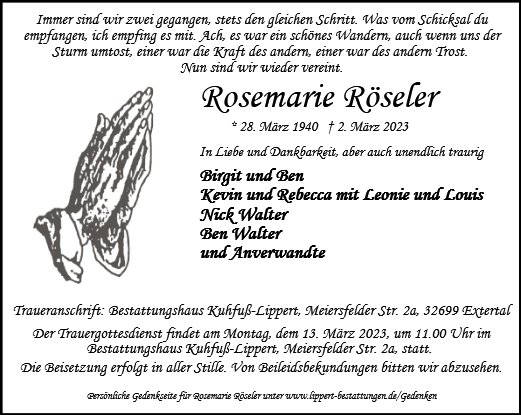 Rosemarie Röseler