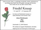 Traueranzeige von Knaup, Friedrich