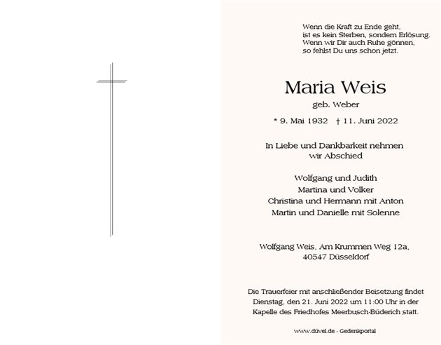 Maria Weis