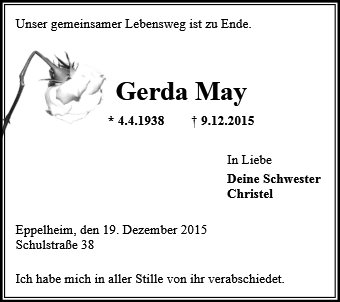 Gerda May