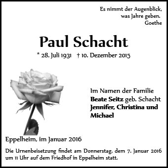 Paul Schacht