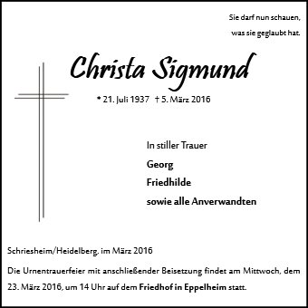 Christa Sigmund