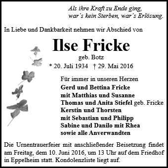 Ilse Fricke
