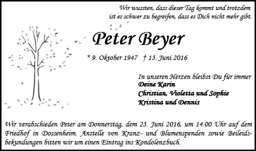 Peter Beyer