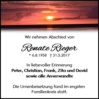 Renate Rieger