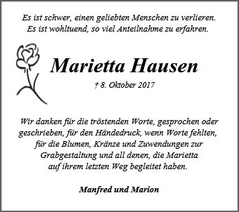 Marietta Hausen