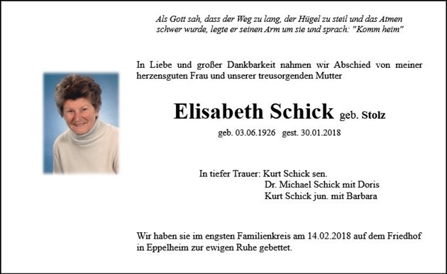 Elisabeth Schick