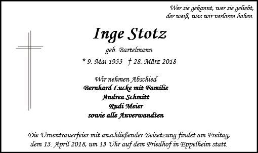 Inge Stotz