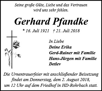 Gerhard Pfandke