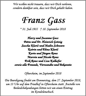 Franz Gass