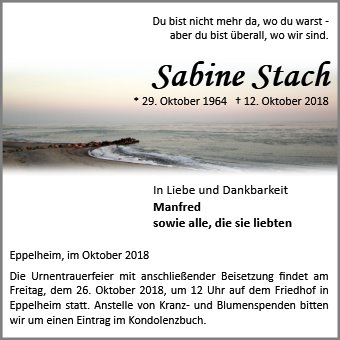 Sabine Stach