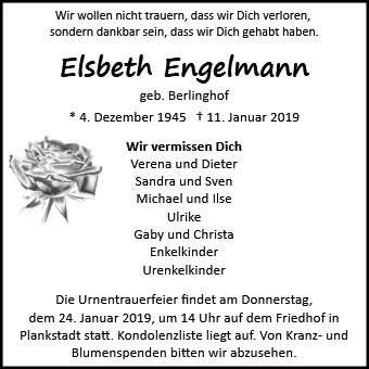 Elsbeth Engelmann