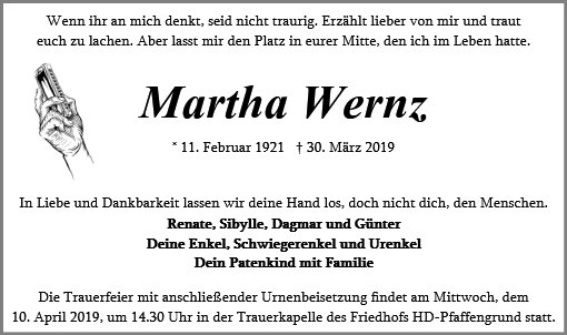 Martha Wernz