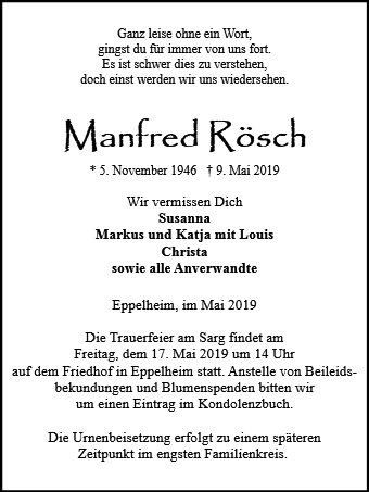 Manfred Rösch