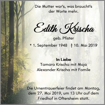 Edith Krischa