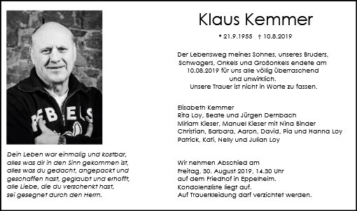 Klaus Kemmer