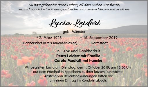 Lucia Leidert
