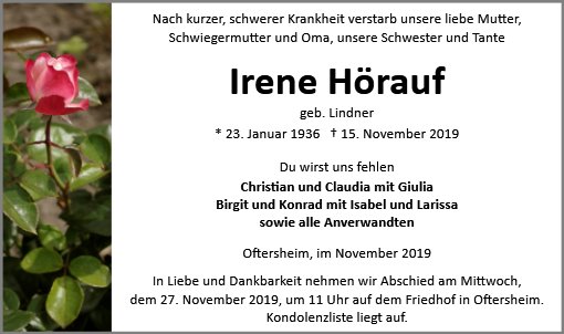 Irene Hörauf