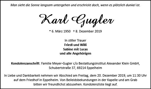 Karl Gugler