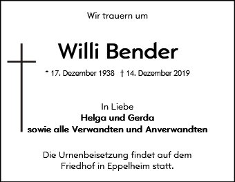 Willi Bender