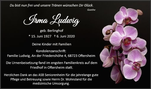 Irma Ludwig