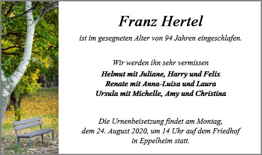 Franz Hertel
