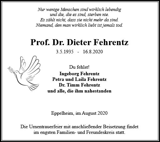 Hans Dieter Fehrentz