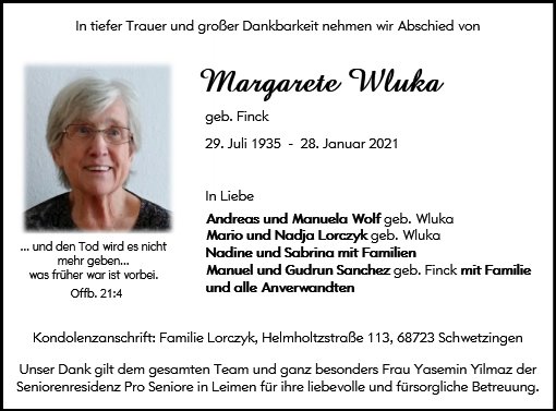 Margarete Wluka