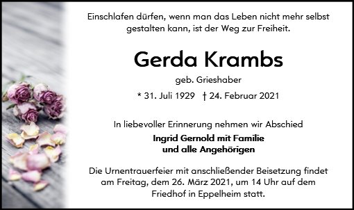 Gerda Krambs