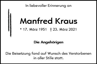 Manfred Kraus