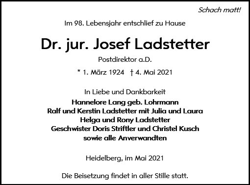 Josef Ladstetter