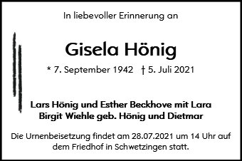 Gisela Hönig