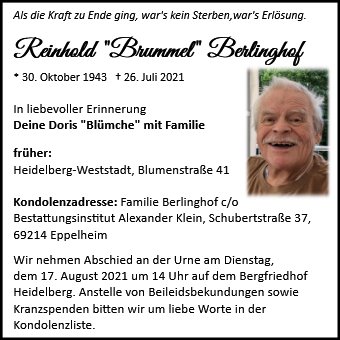 Reinhold Berlinghof