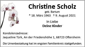 Christine Scholz